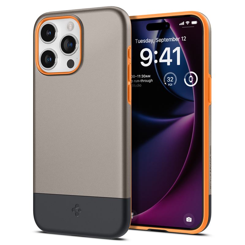 For Apple iPhone 15 Pro Max Case / iPhone 15 Pro, Spigen [Classic C1]  (MagFit)