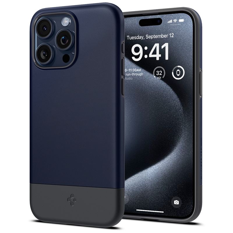 iPhone 15 Pro Max Case Style Armor MagSafe Midnight Indigo