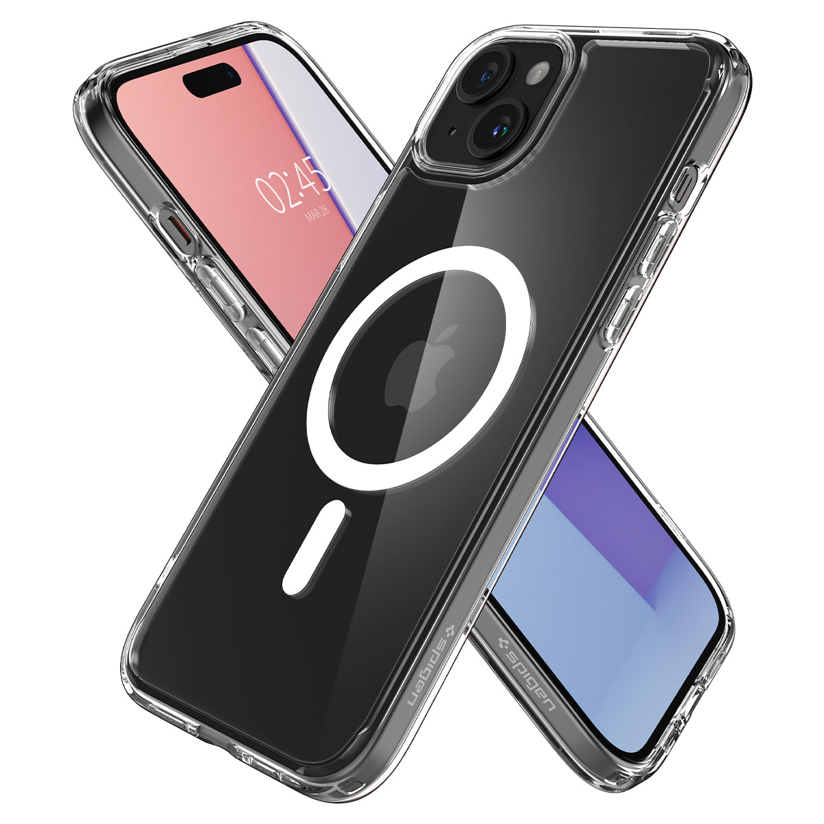 iPhone 15 Plus Case Ultra Hybrid MagSafe White