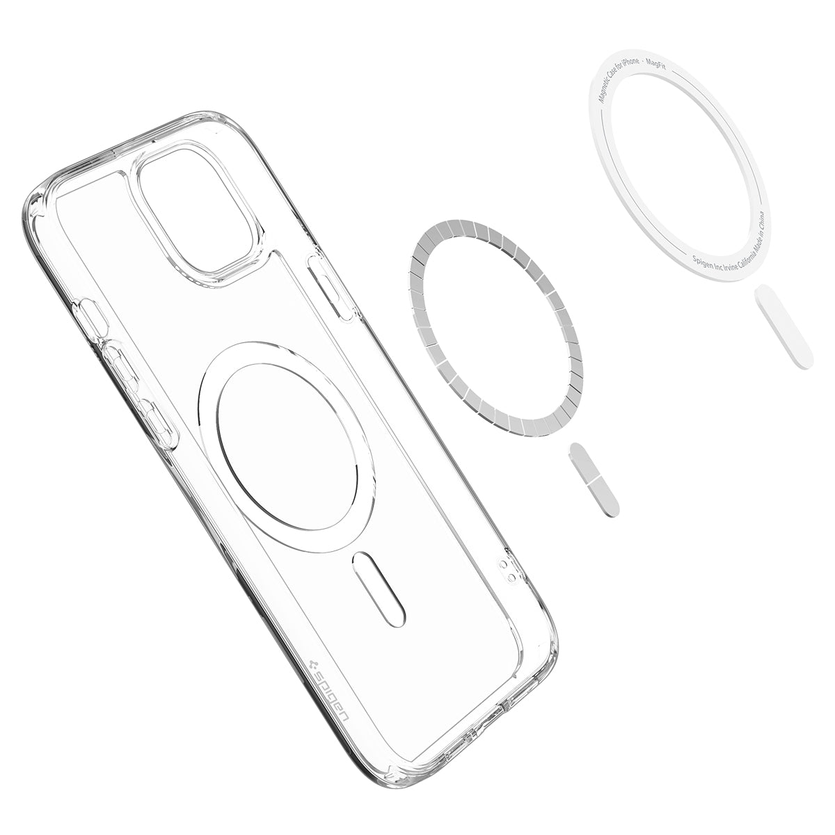 iPhone 15 Plus Case Ultra Hybrid MagSafe White