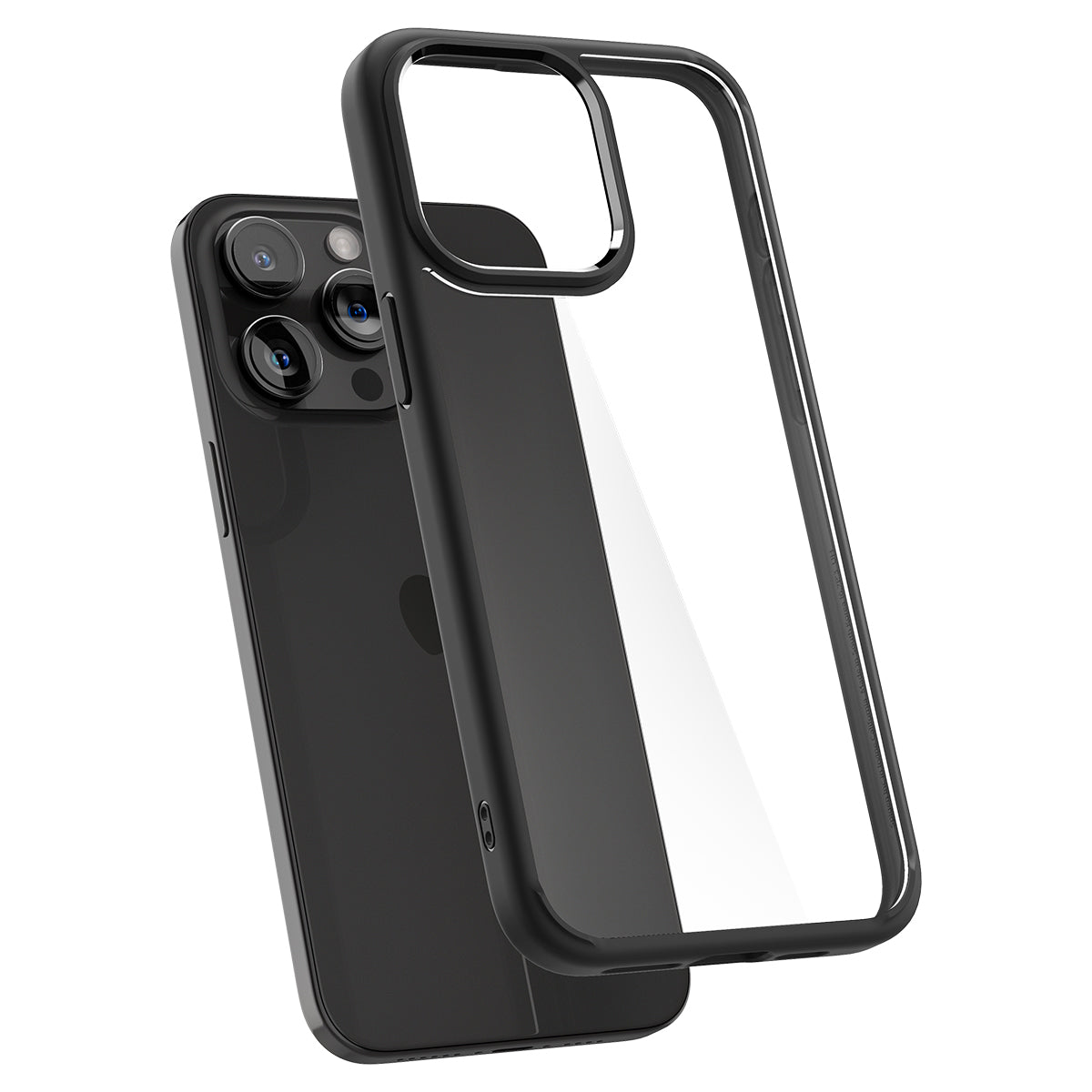 iPhone 15 Pro Case Ultra Hybrid Matte Black