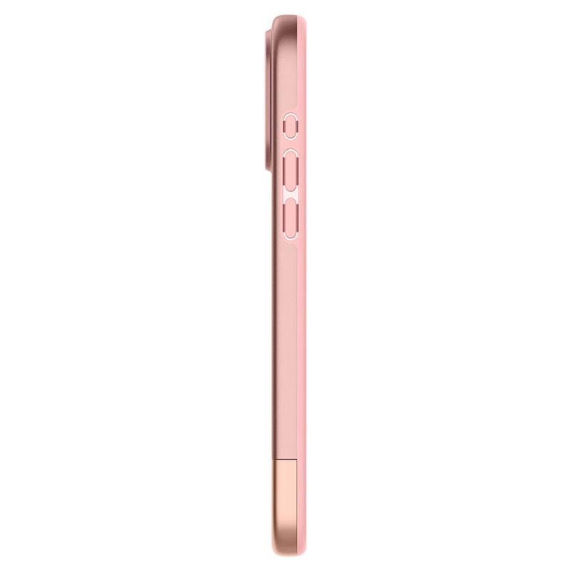 iPhone 15 Pro Case Style Armor MagSafe Rose Gold