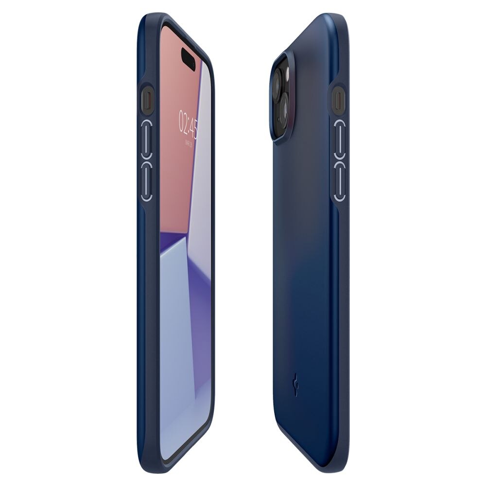 iPhone 15 Case Thin Fit Navy Blue