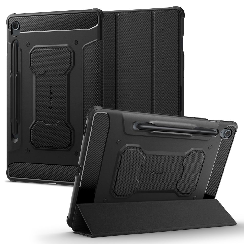 Samsung Galaxy Tab S9 FE Case Rugged Armor Pro Black