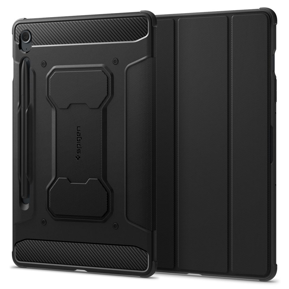 Samsung Galaxy Tab S9 FE Case Rugged Armor Pro Black