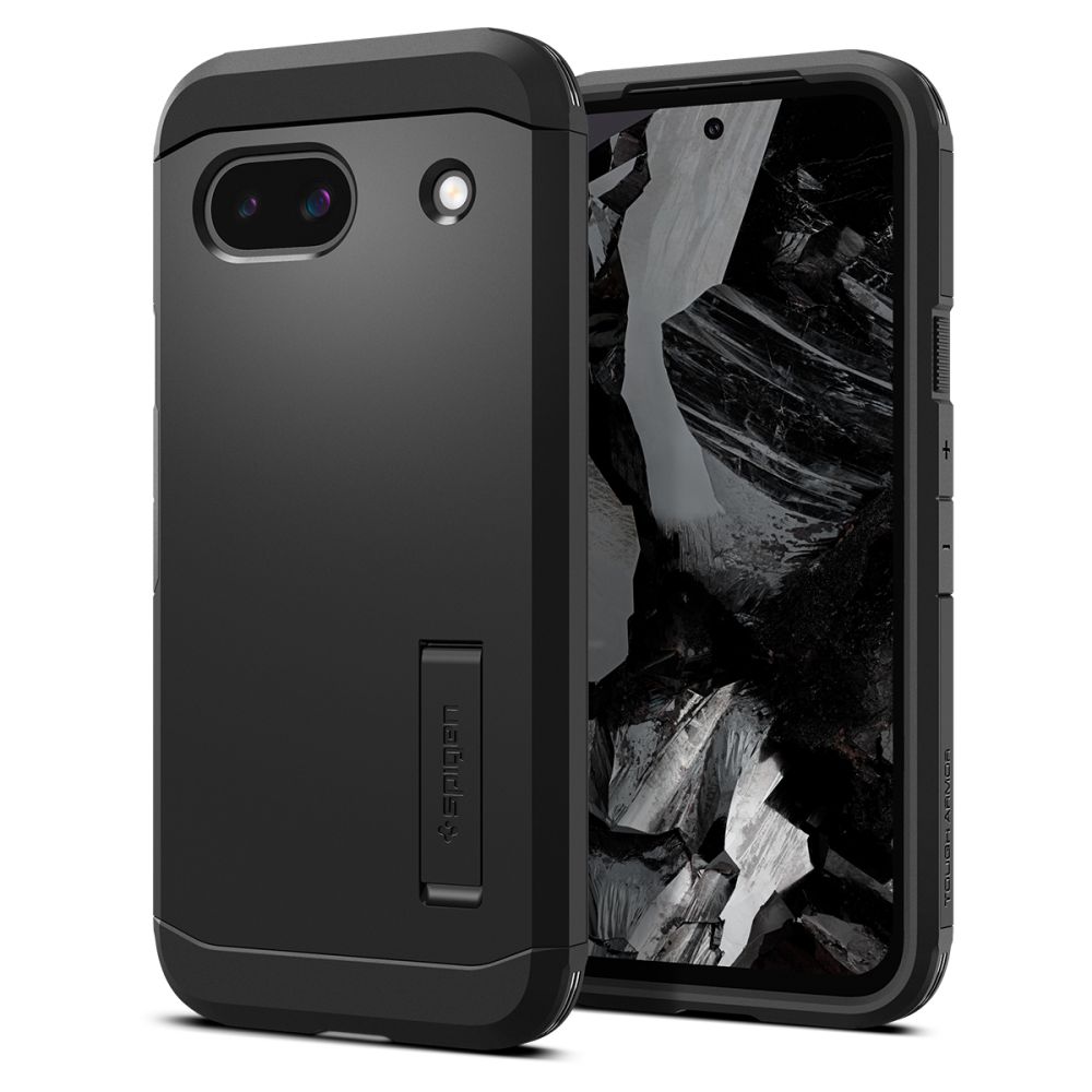 Google Pixel 8a Case Tough Armor Black