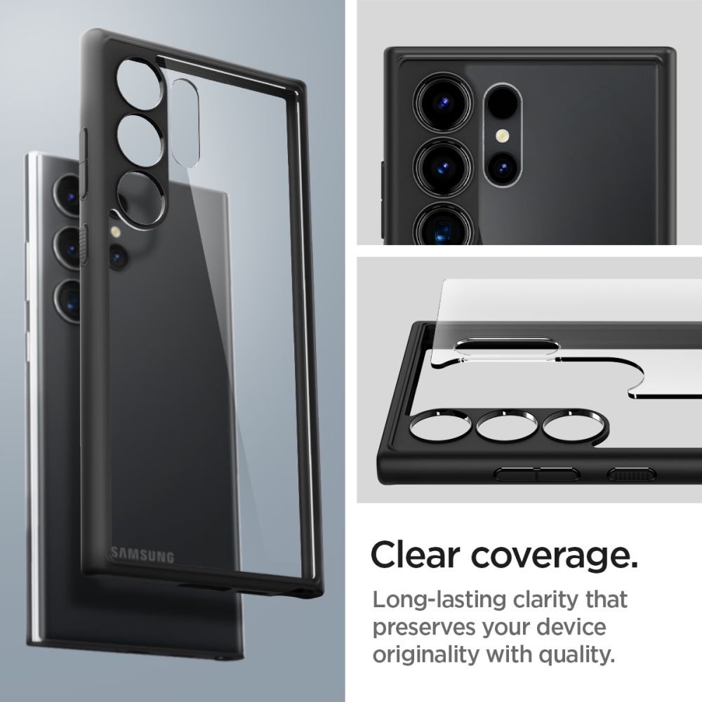 Samsung Galaxy S24 Ultra Case Ultra Hybrid Matte Black