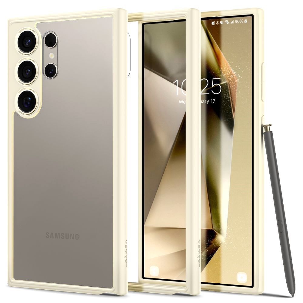 Samsung Galaxy S24 Ultra Case Ultra Hybrid Mute Beige
