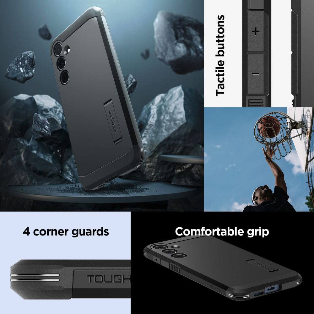 Samsung Galaxy A55 Case Tough Armor Black