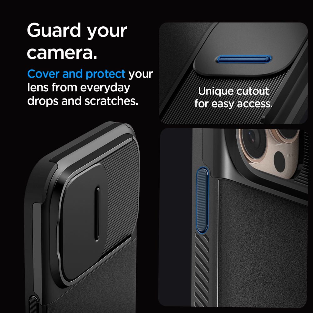 iPhone 16 Pro Max Optik Armor MagSafe Black