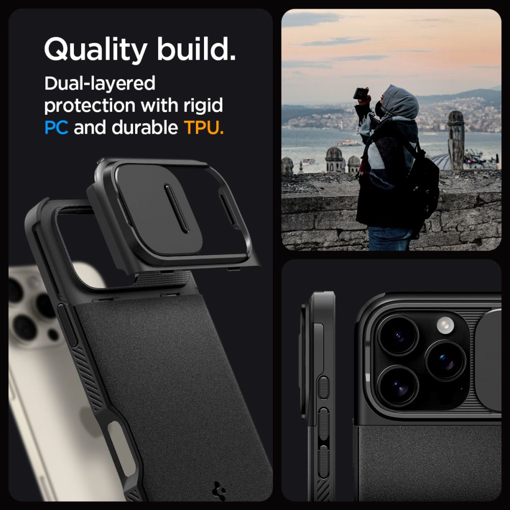 iPhone 16 Pro Max Optik Armor MagSafe Black