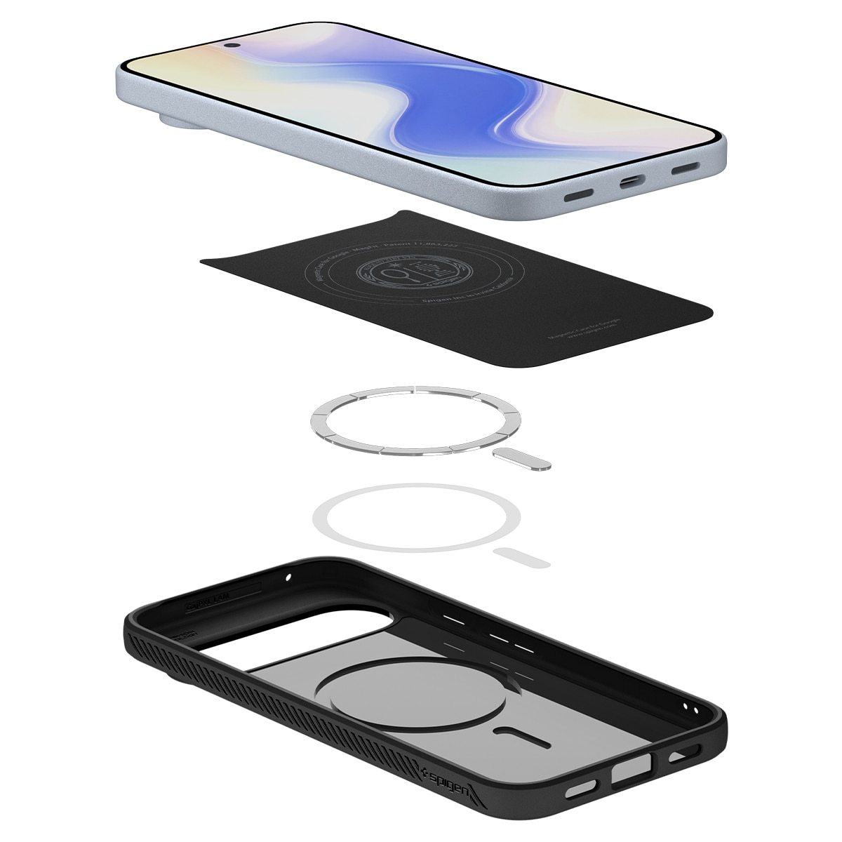 Google Pixel 10 Case Liquid Air MagSafe Matte Black