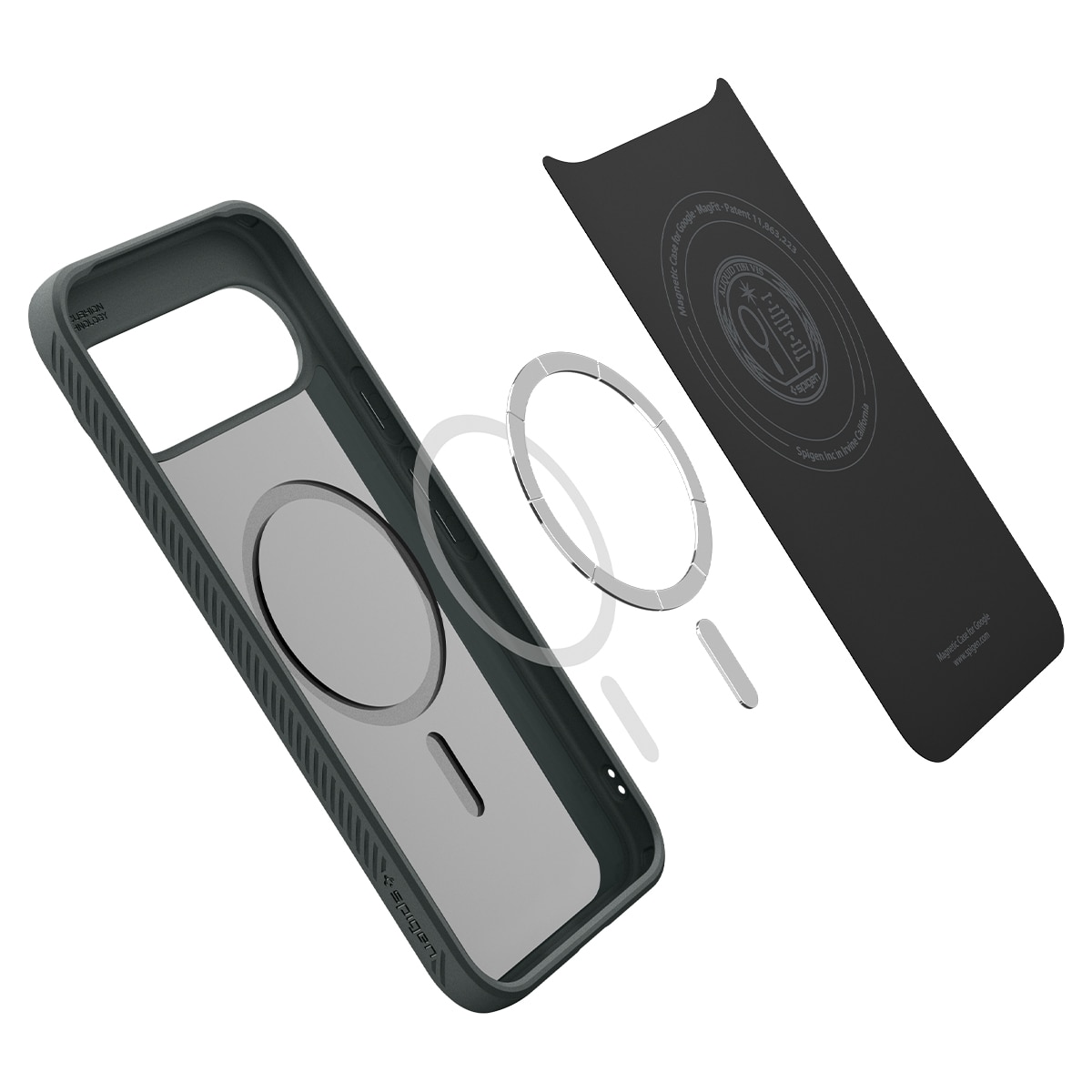 Google Pixel 10 Case Liquid Air MagSafe Abyss Green