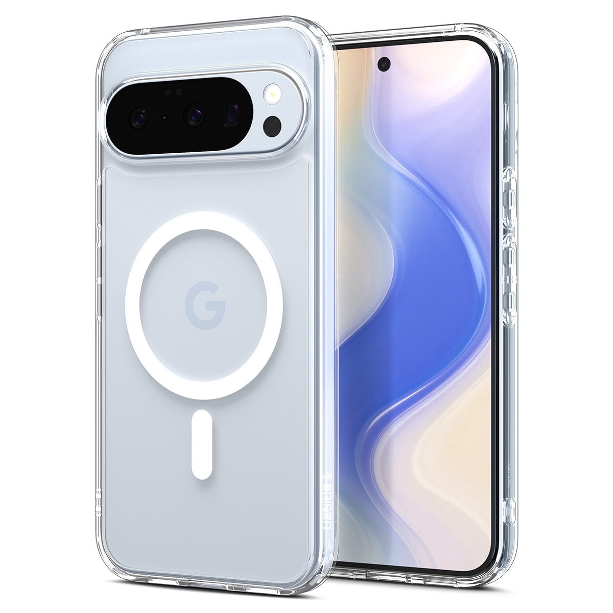 Google Pixel 10 Pro Case Ultra Hybrid MagSafe Clear White