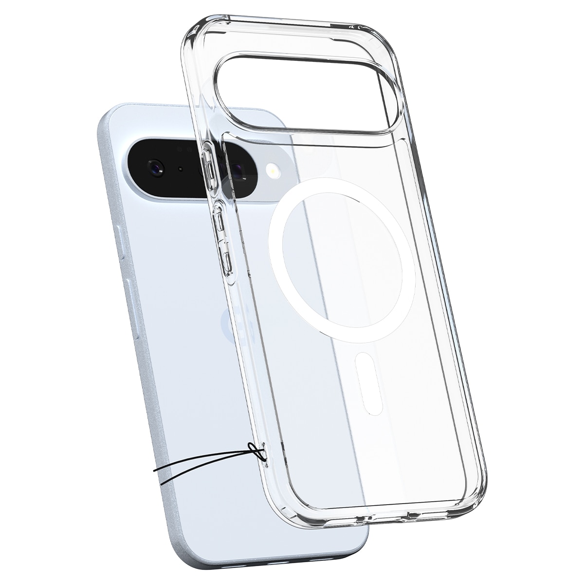 Google Pixel 10 Pro Case Ultra Hybrid MagSafe Clear White