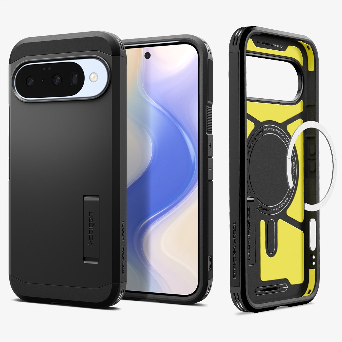 Google Pixel 10 Pro Case Tough Armor MagSafe Black