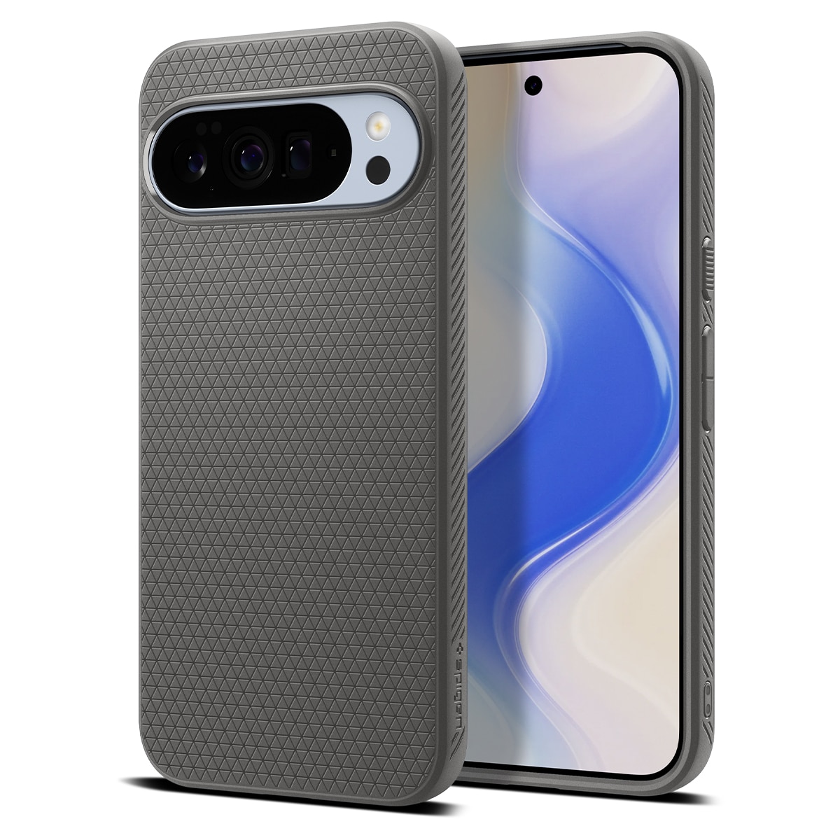 Google Pixel 10 Pro XL Case Liquid Air MagSafe Marble Gray