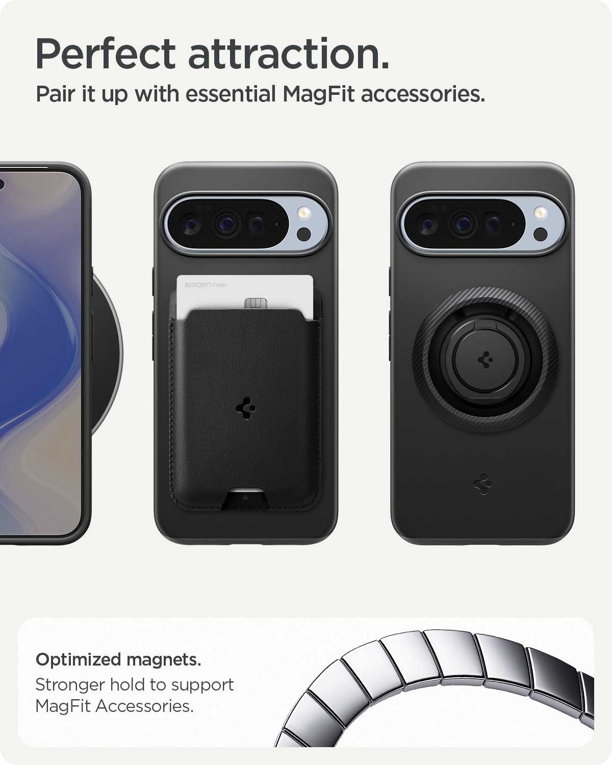 Google Pixel 10 Pro XL Case Thin Fit MagSafe Black