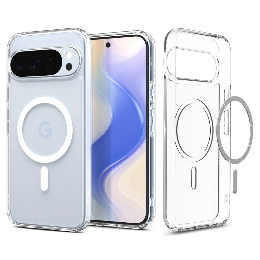 Google Pixel 10 Pro XL Case Ultra Hybrid MagSafe Clear White