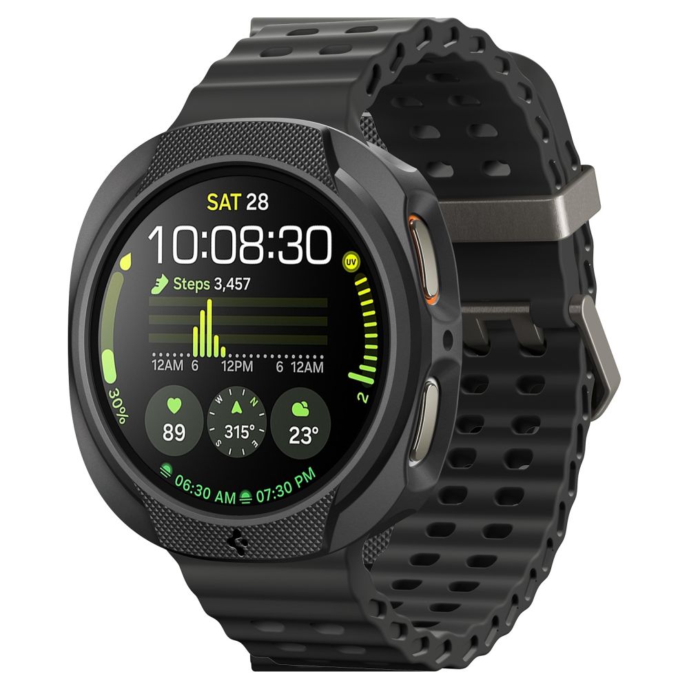 Samsung Galaxy Watch 8 44mm Case Liquid Air Black