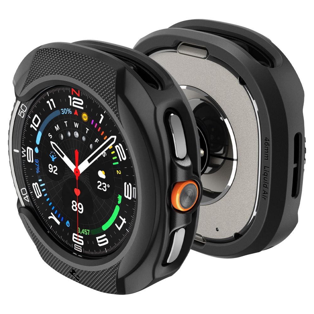 Samsung Galaxy Watch 8 Classic Case Liquid Air Black