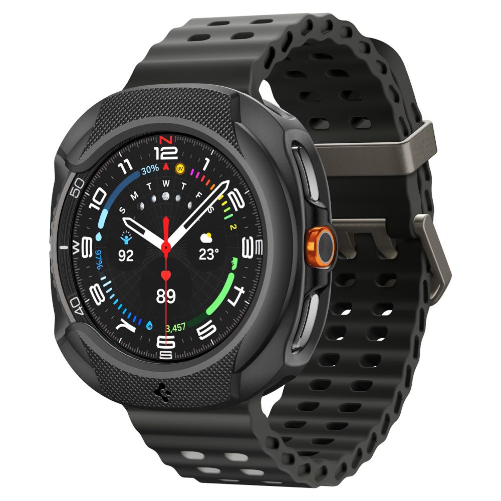 Samsung Galaxy Watch 8 Classic Case Liquid Air Black