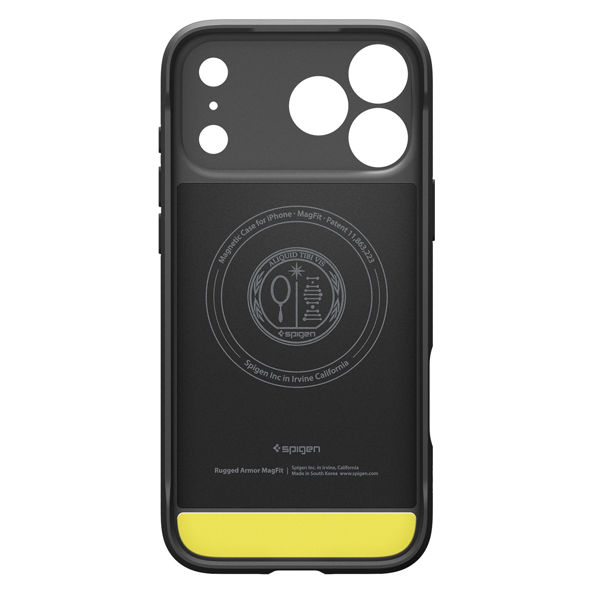 iPhone 17 Pro Max Case Rugged Armor MagSafe Black
