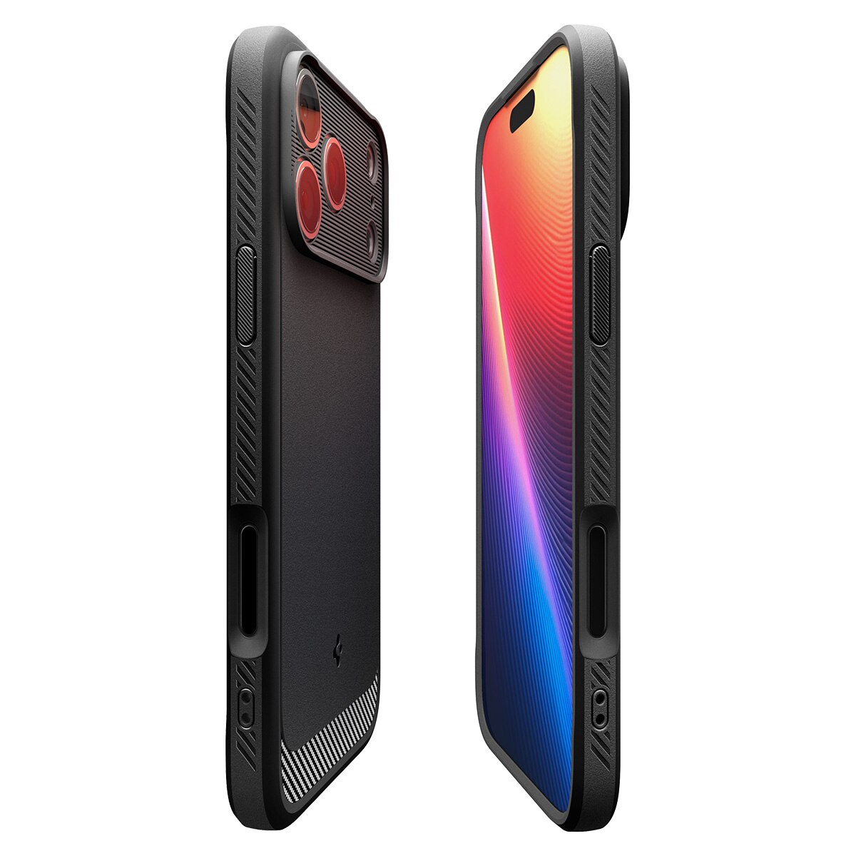 iPhone 17 Pro Case Rugged Armor MagSafe Black