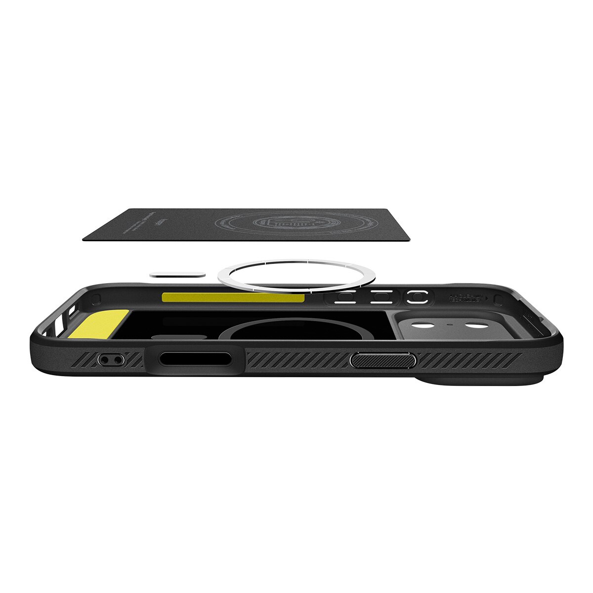 iPhone 17 Pro Case Rugged Armor MagSafe Black