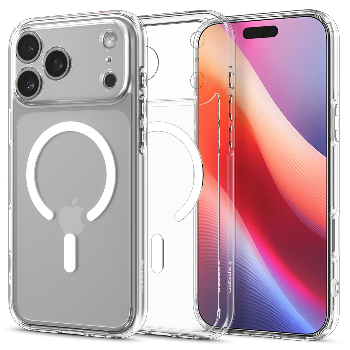 iPhone 17 Pro Case Ultra Hybrid MagSafe Clear White