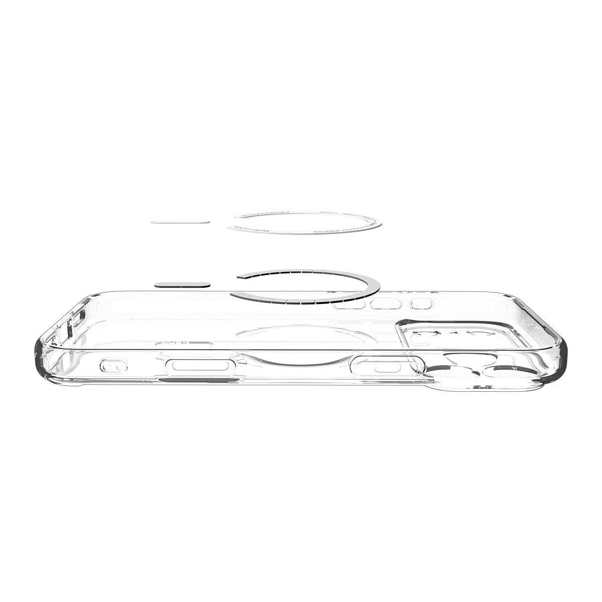 iPhone 17 Pro Case Ultra Hybrid MagSafe Clear White