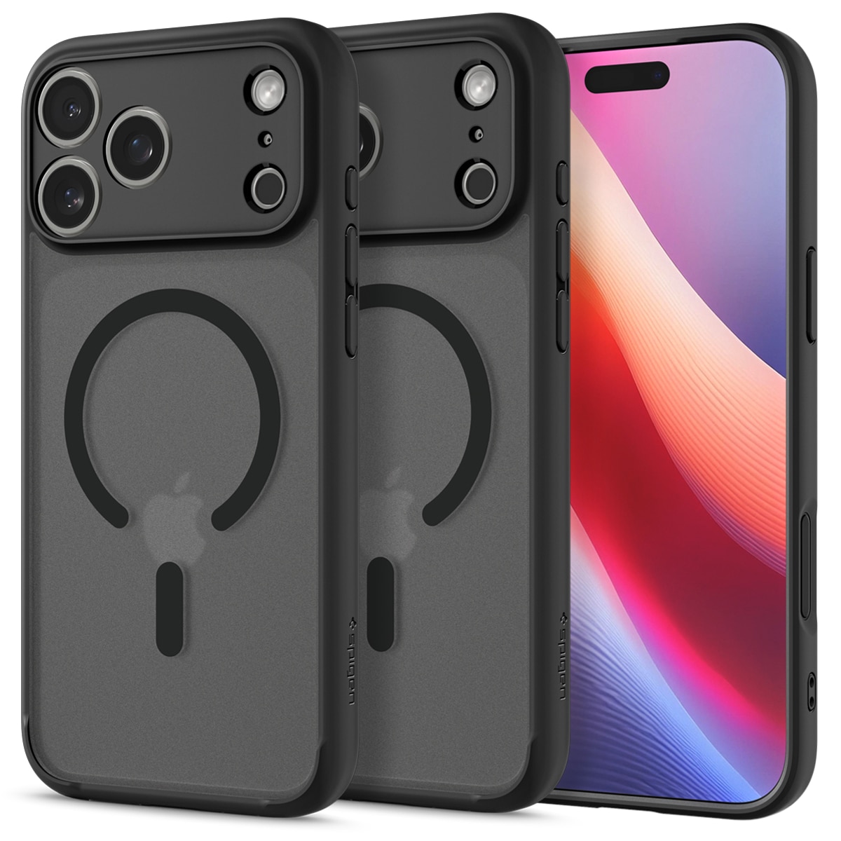 iPhone 17 Pro Case Ultra Hybrid MagSafe Frosted Black