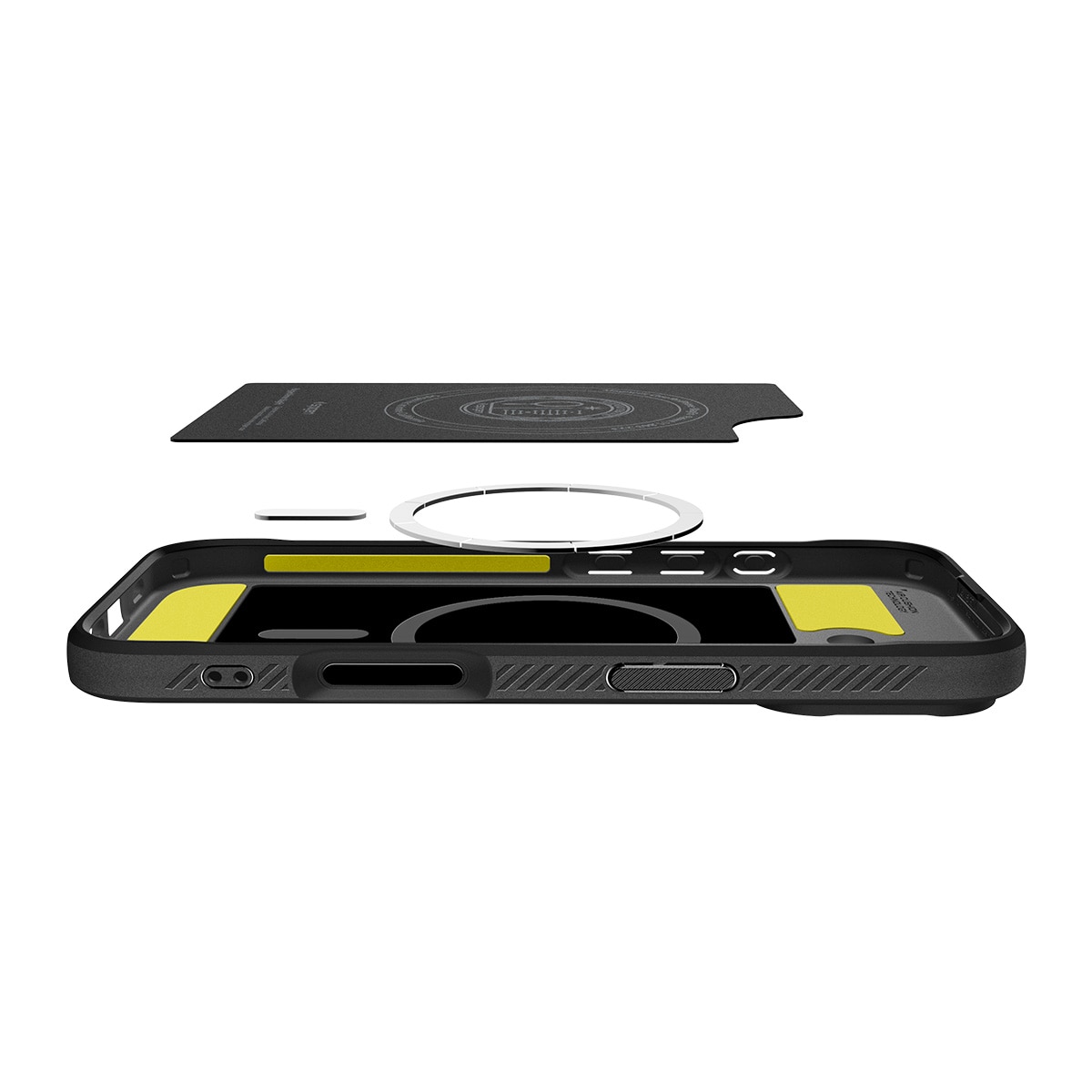 iPhone 17 Case Rugged Armor MagSafe Black