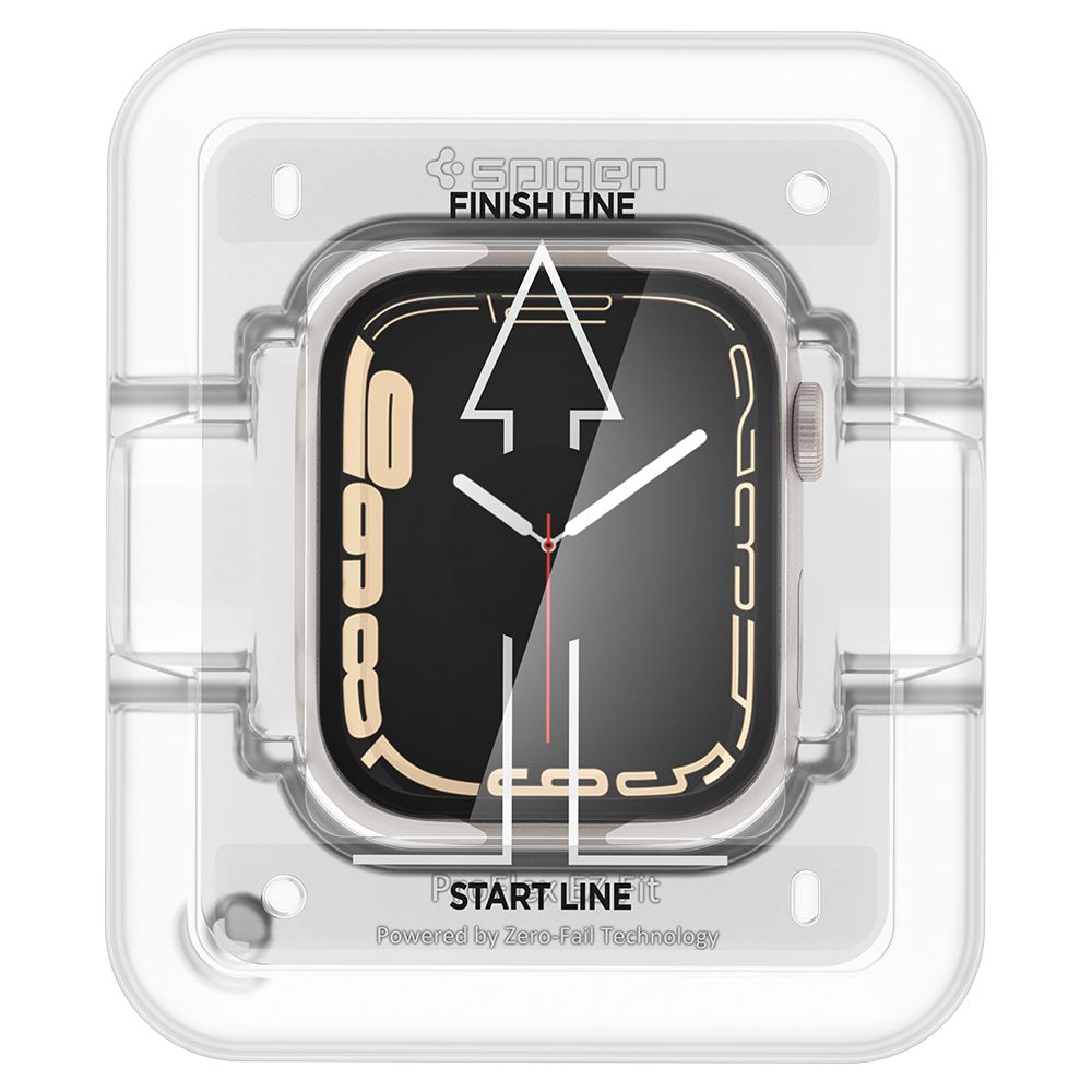 Apple Watch 41mm Series 9m Screen Protector EZ Fit GLAS.tR (2-pack)