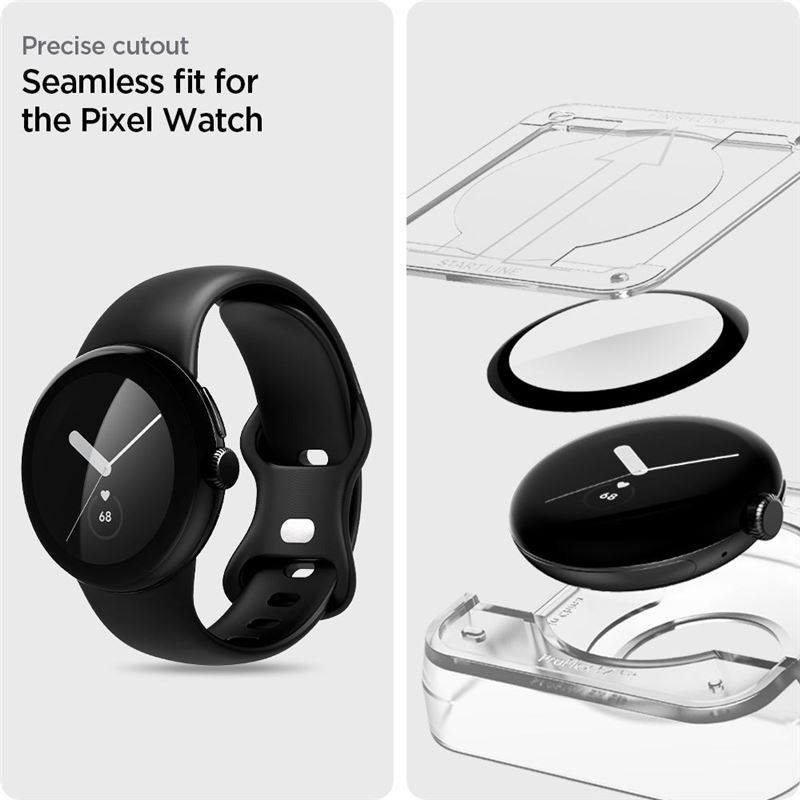 Google Pixel Watch Screen Protector ProFlex EZ Fit (2-pack)