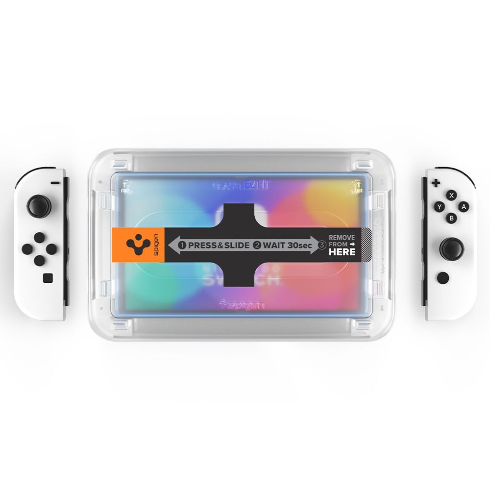 Nintendo Switch OLED Screen Protector GLAS EZ Fit (2-pack)