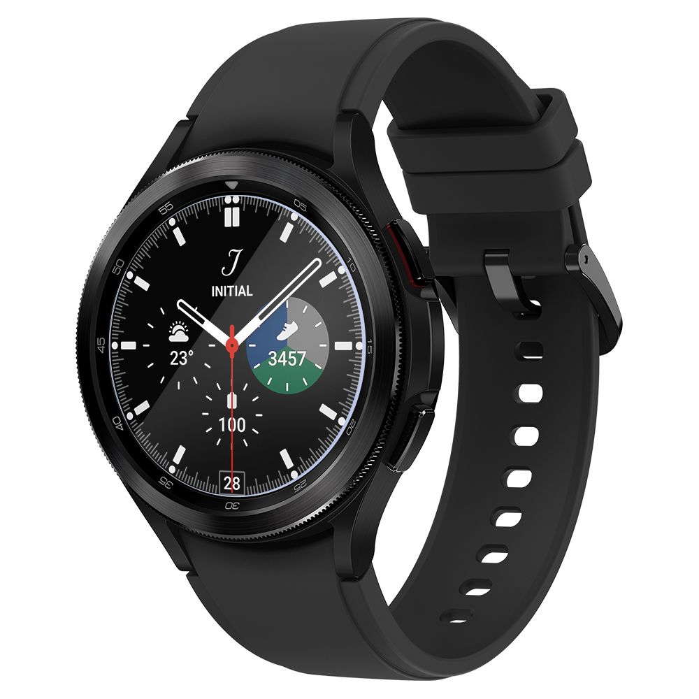 Samsung Galaxy Watch 4 46mm Screen Protector Glas:tR SLIM (3-pack)