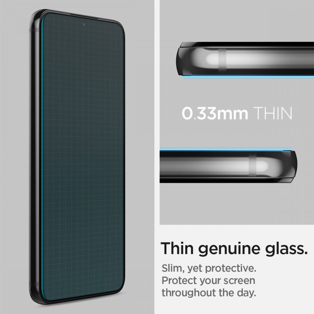 Samsung Galaxy S22 Screen Protector GLAS.tR EZ Fit (2-pack)