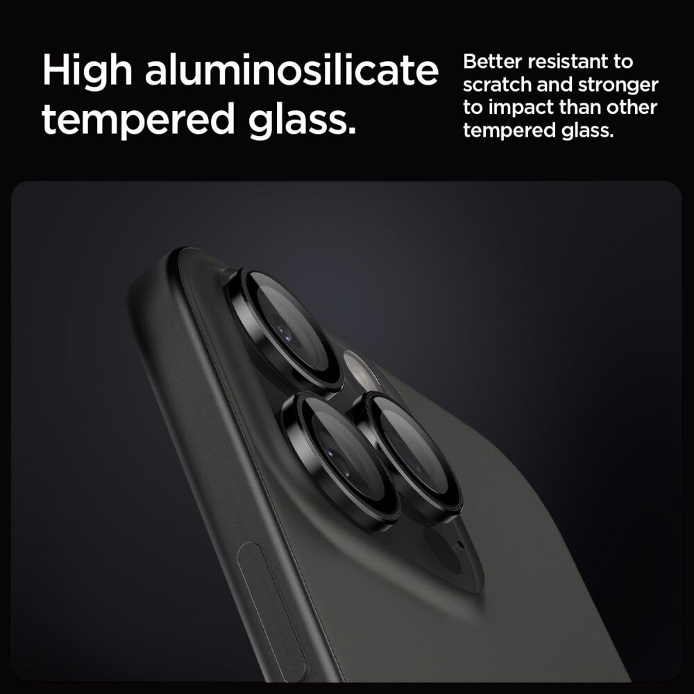 iPhone 14 Pro EZ Fit Optik Pro Lens Protector Black