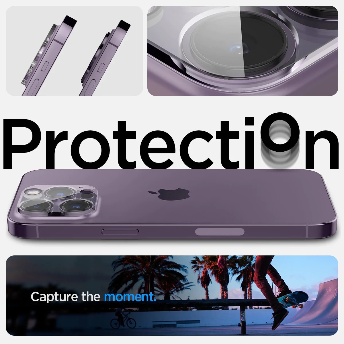 iPhone 14 Pro Max Optik Lens Protector (2-pack) Crystal Clear