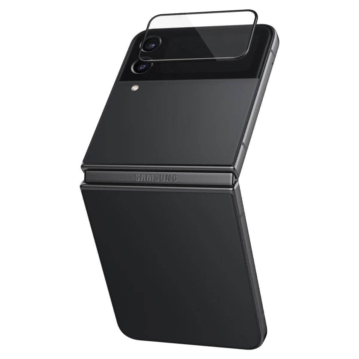 Samsung Galaxy Z Flip 4 Glas.tR EZ Fit Screen Protector + Hinge Film Black