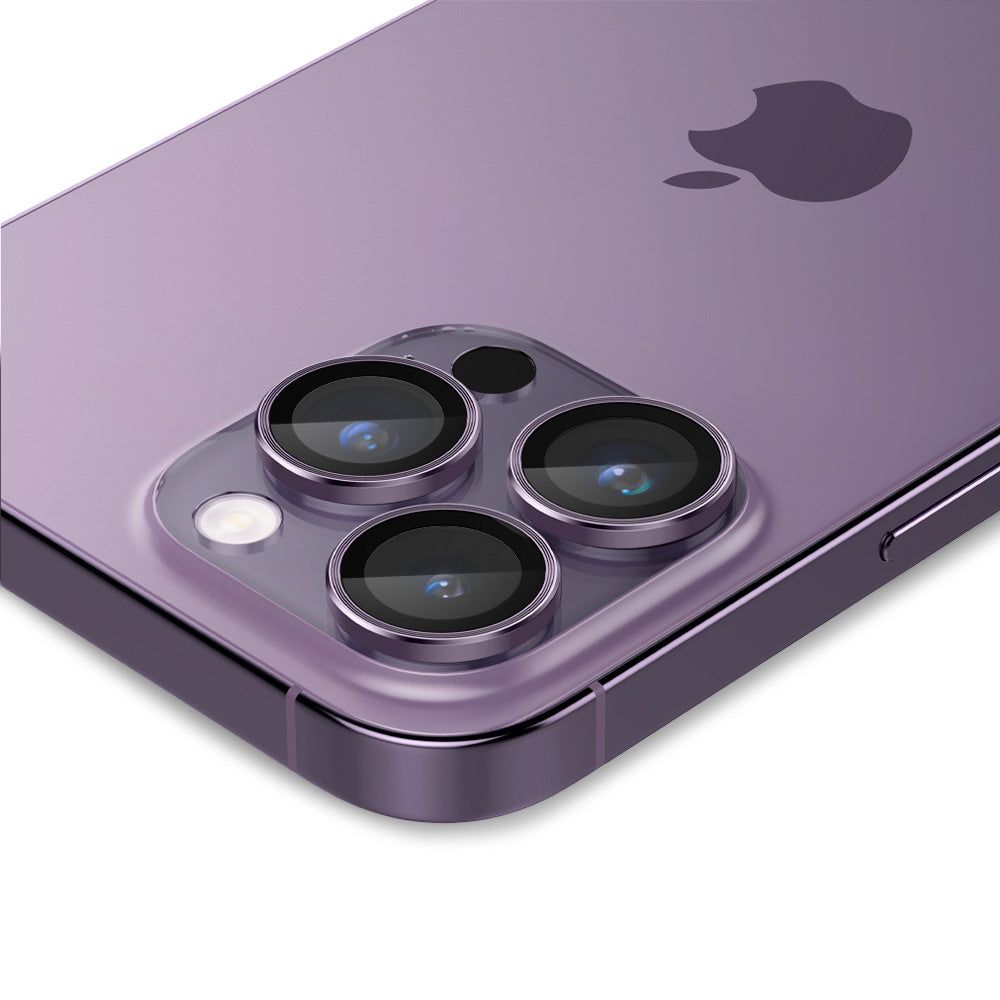 iPhone 14 Pro EZ Fit Optik Pro Lens Protector (2-pack) Deep Purple