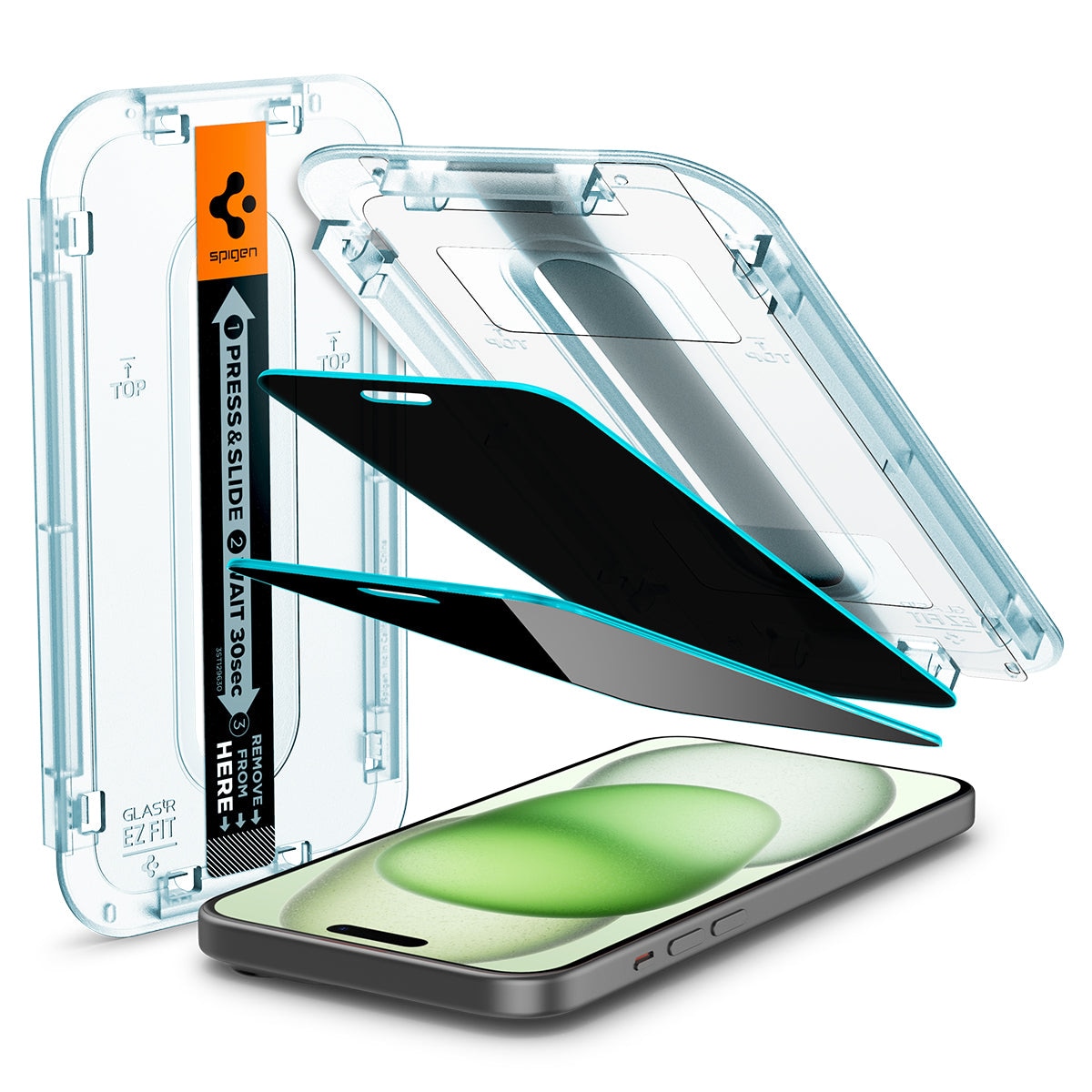 iPhone 15 Plus Tempered Glass Screen Protector (2 Pack)