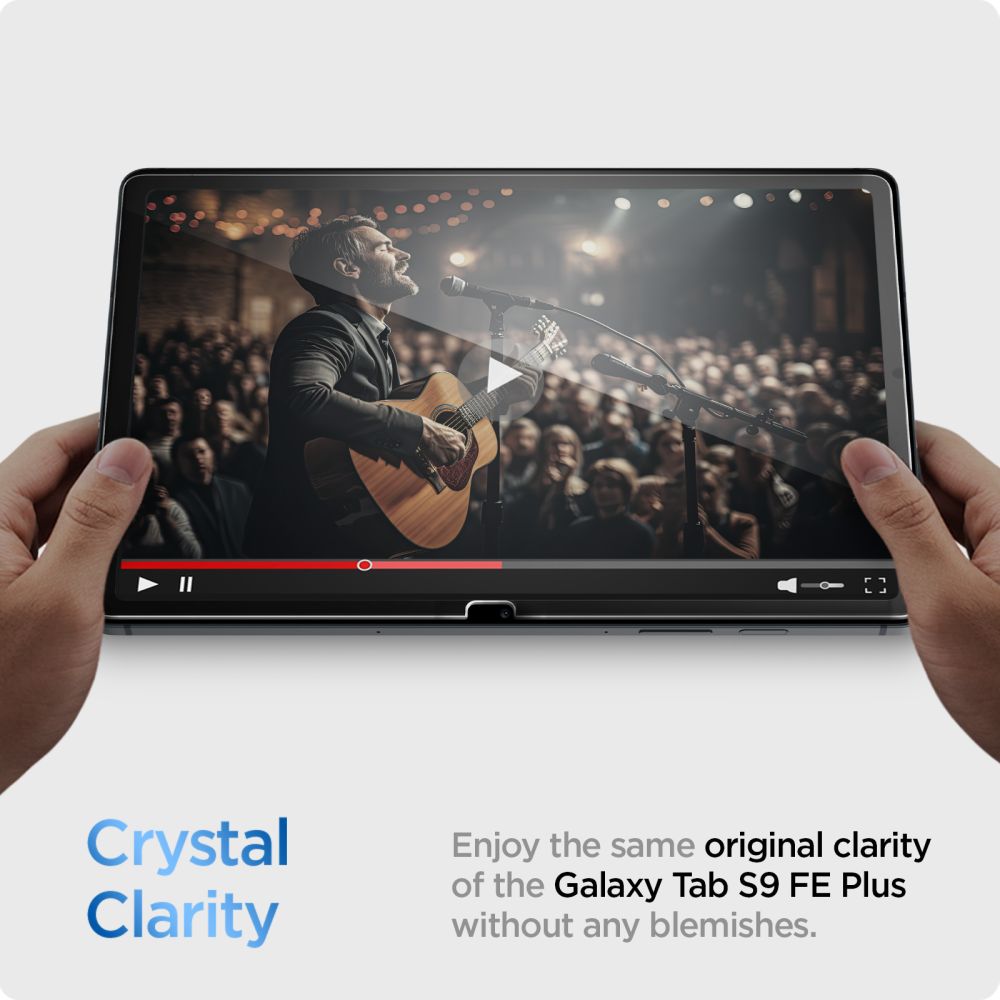 Samsung Galaxy Tab S9 FE Plus Screen Protector GLAS.tR SLIM