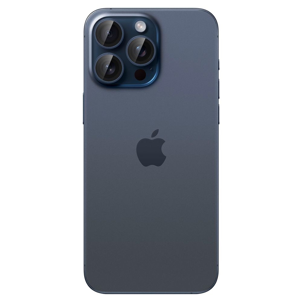iPhone 15 Pro EZ Fit Optik Pro Lens Protector  Blue Titanium