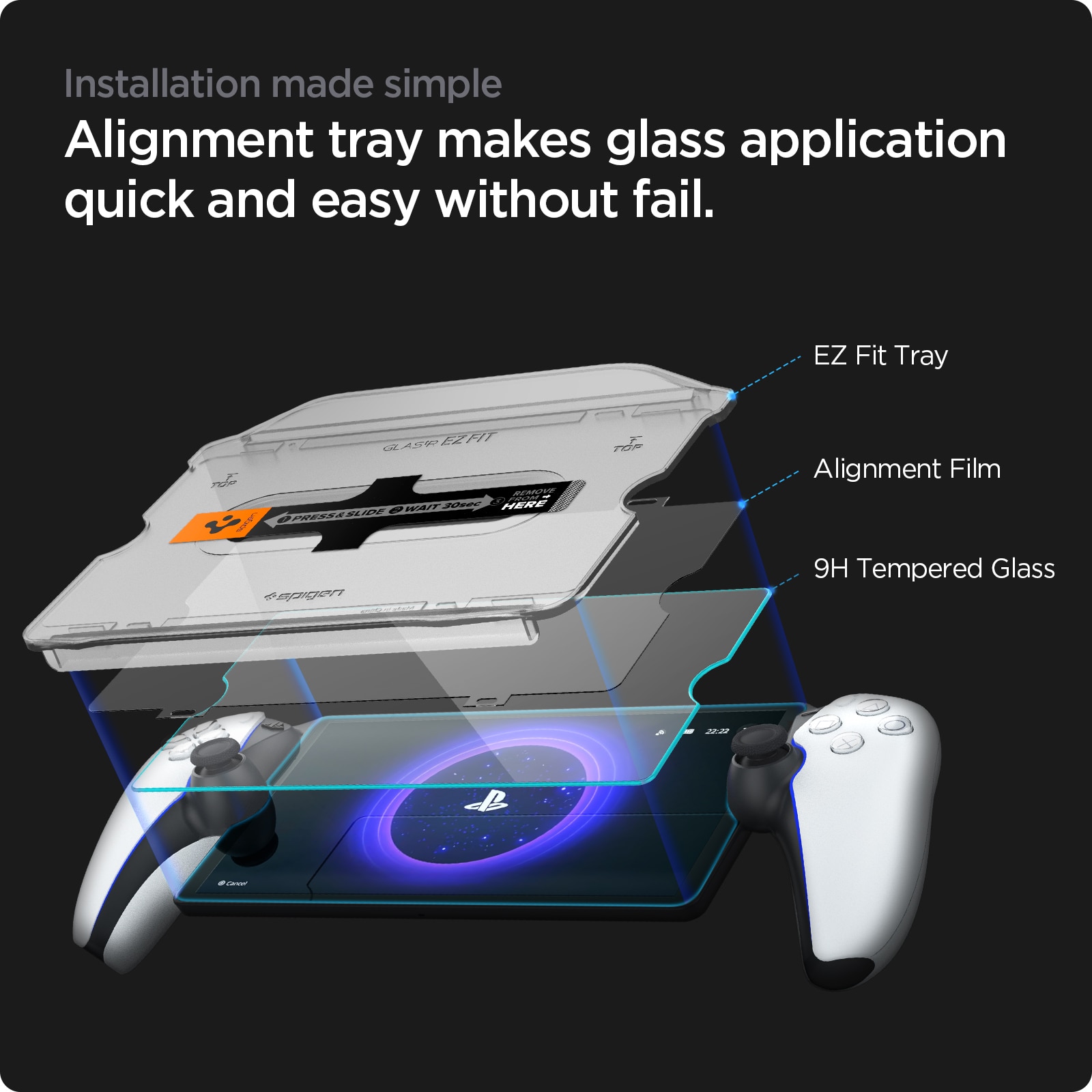 Sony PlayStation Portal Screen Protector GLAS EZ Fit