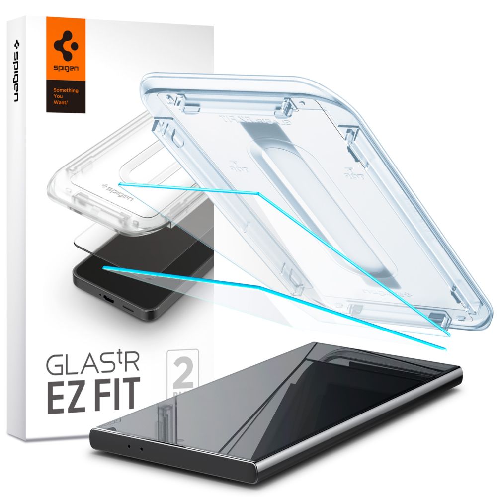Whitestone Samsung Galaxy S24 Ultra Dome Glass Screen Protector (2