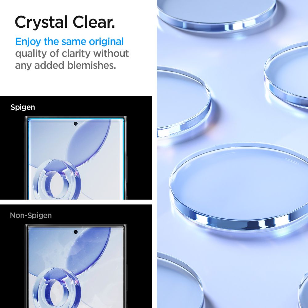 Glas für Galaxy S24 Ultra Spigen Hartglas