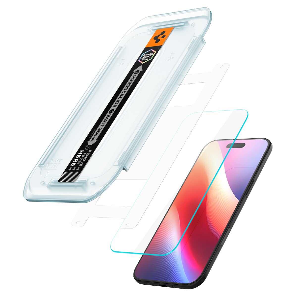 iPhone Air Screen Protector GLAS.tR EZ Fit (2-pack)