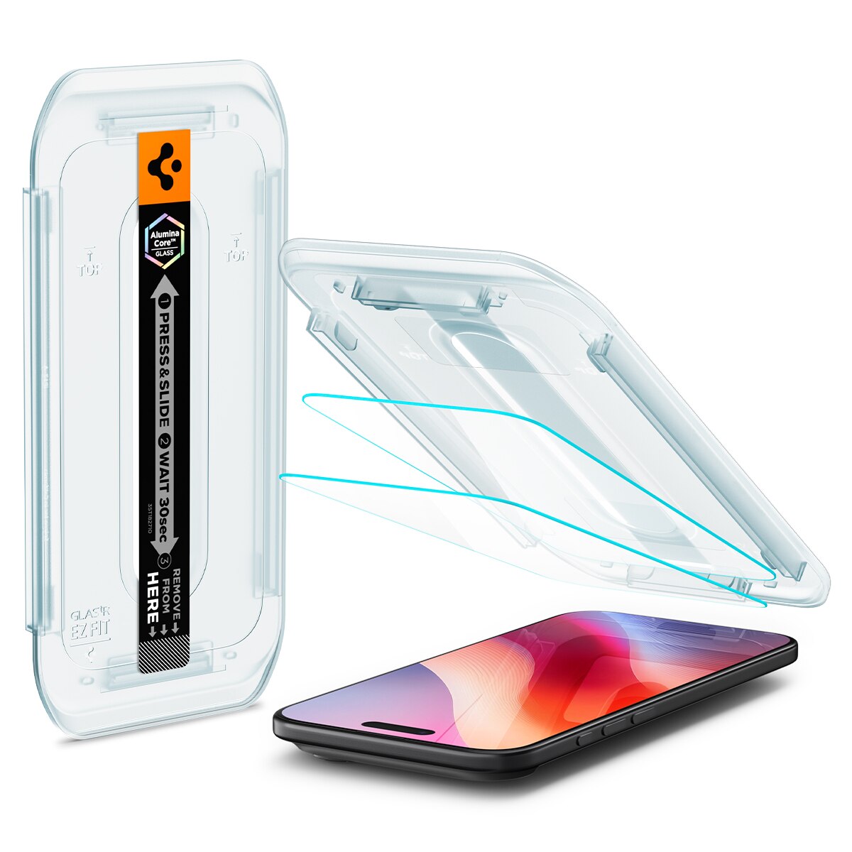 iPhone Air Screen Protector GLAS.tR EZ Fit (2-pack)